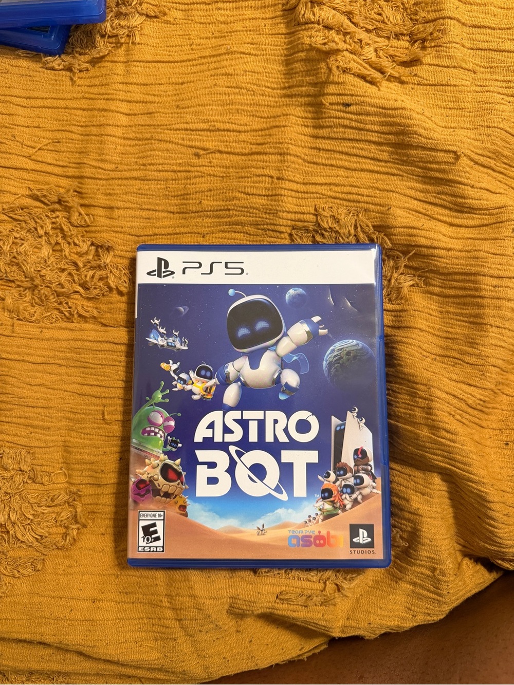 Sony Astro Bot PS5 - Blue Cover Art